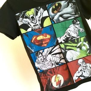 Superhero Shirt Batman Superman Green Lantern 4